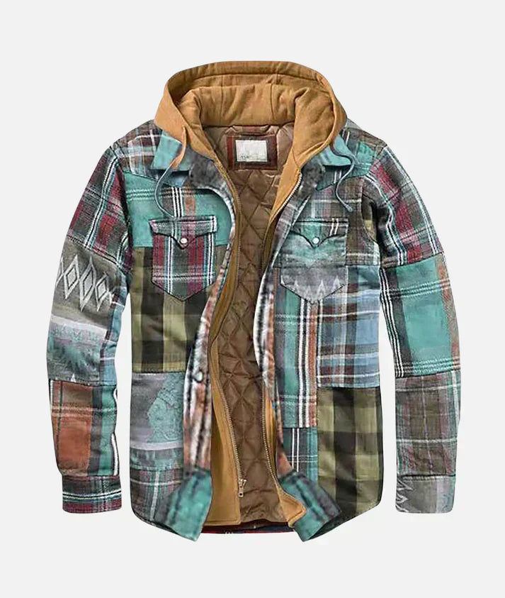 Lukas™ | Patchwork-Jacke