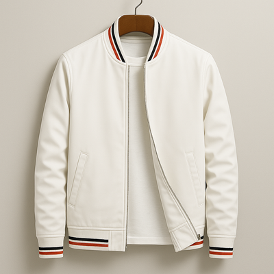 Lunora™ | Stilvolle gestreifte Bomberjacke