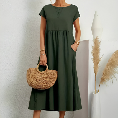 Catherine | Elegantes Essentielles Kleid
