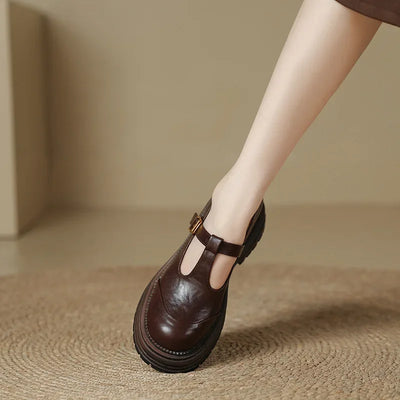 Mary Janes – Eleganter Lederschuh