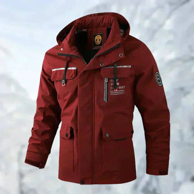 FYOW™ | Wasserdichte Herren Outdoor Jacke für Herbst & Winter