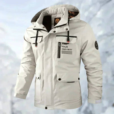 FYOW™ | Wasserdichte Herren Outdoor Jacke für Herbst & Winter