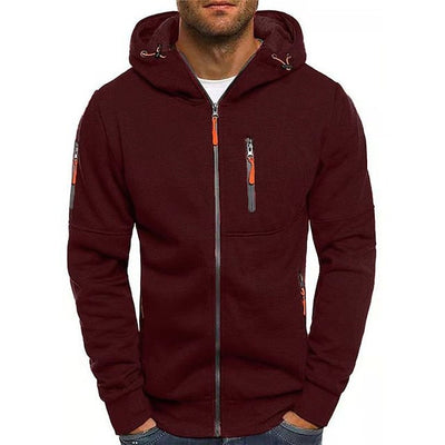 Cassian | Alltags-Kapuzenjacke mit Reißverschluss