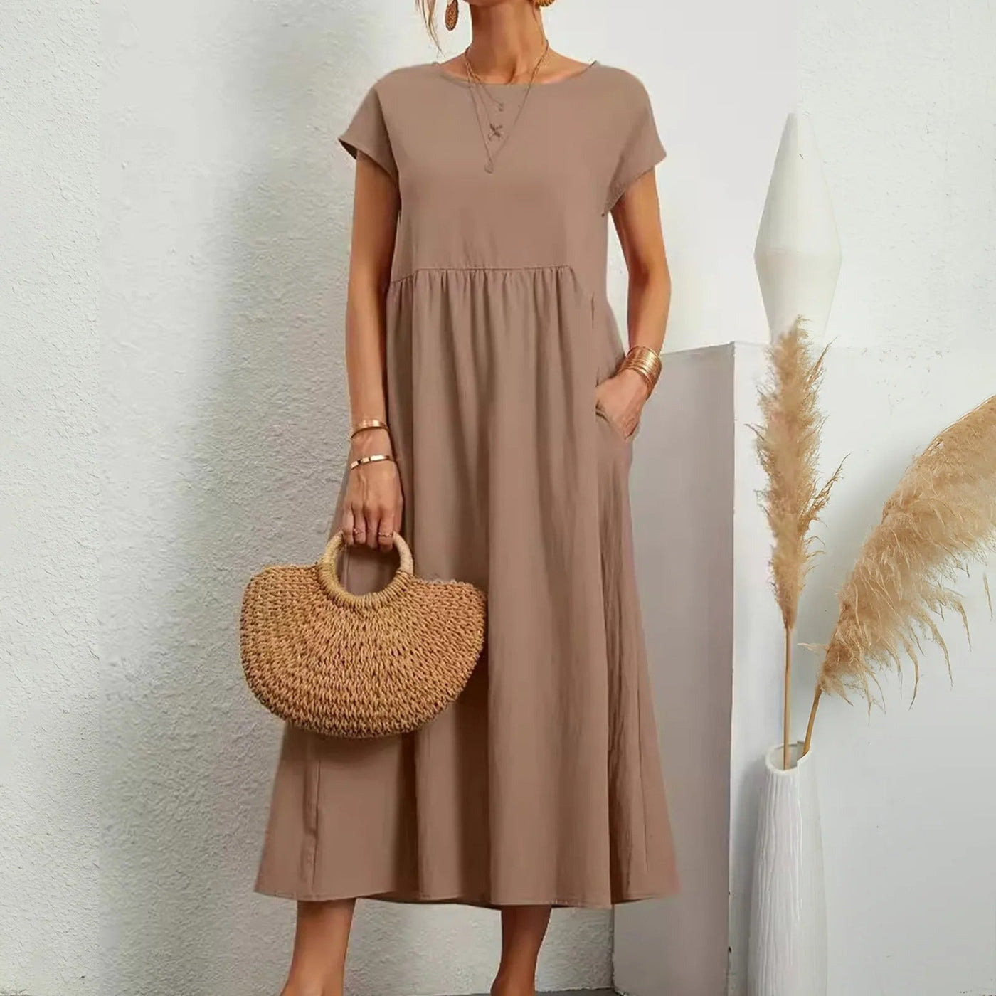 Catherine | Elegantes Essentielles Kleid