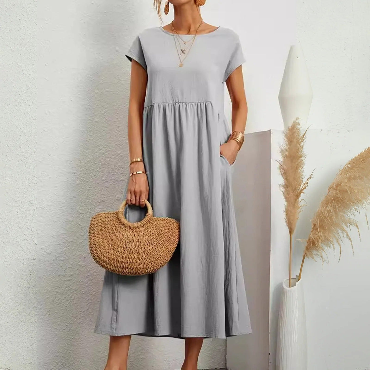 Catherine | Elegantes Essentielles Kleid